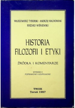 Historia filozofii i etyki