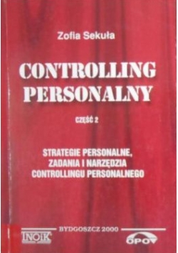 Controlling Personalny część 2
