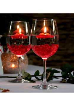 Świece romantic pływające 6szt