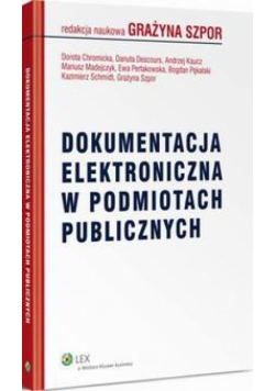 Dokumentacja elektroniczna w podmiotach publicznych