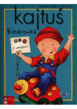Kajtuś Biedronka z naklejkami