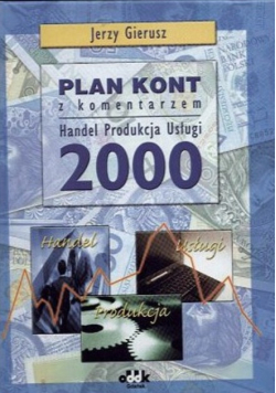 Plan kont z komentarzem handel produkcja usługi 2000