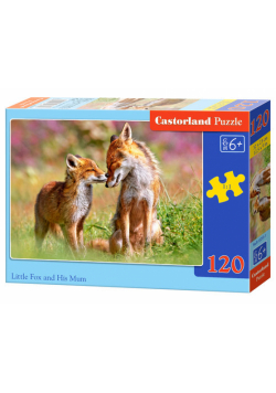 Puzzle Little Fox and His Mum 120