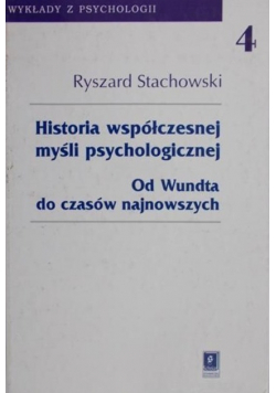 Historia współczesnej myśli psychologicznej