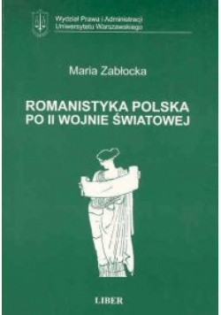 Romanistyka pol. po II Wojnie 073/02