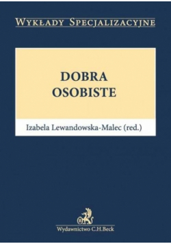 Lewandowska-Malec Izabela - Dobra osobiste