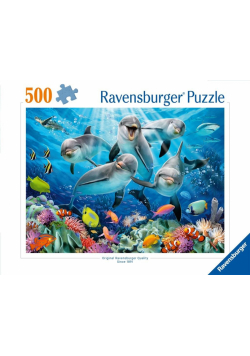 Puzzle 2D 500 Delfiny