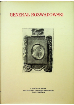 Generał Rozwadowski Reprint z 1929 r.