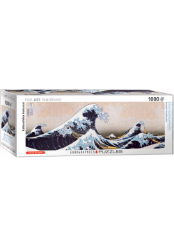 Puzzle 1000 Panoramic Great Wave of Kanagawa 6010-5487
