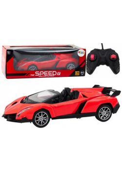 Auto sportowe RC 1:16 czerwone