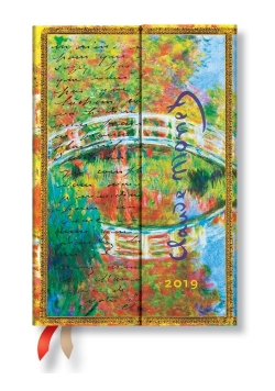 Kalendarz książkowy midi 2019 12M Monet Bridge