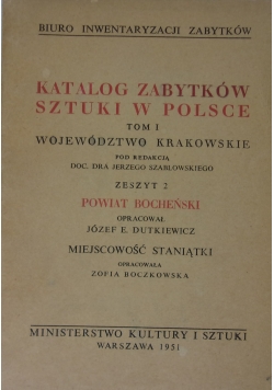 Katalog Zabytków Sztuki w Polsce ,Zeszyt 2