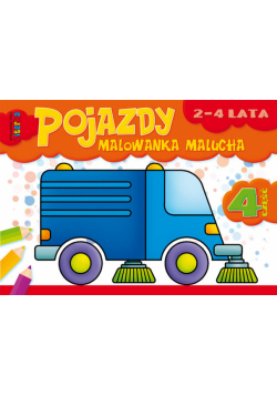 Pojazdy malowanka malucha Część 4