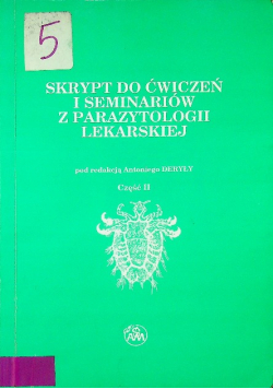 Skrypt Do Ćwiczeń I Seminariów Z Parazytologii Lekarskiej Tom 2