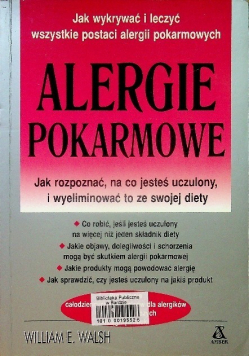 Alergie pokarmowe