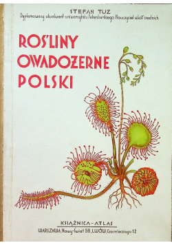 Rośliny owadożerne polski 1931 r.
