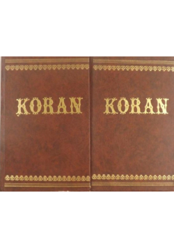 Koran Tom 1 i 2 Reprint z 1958 r.
