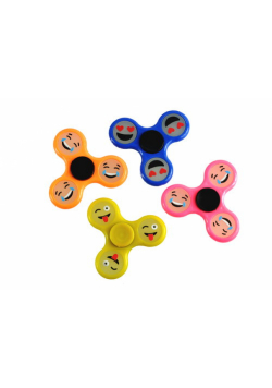 Fidget Spinner Spiner Fluorescencyjne EMOJI miks