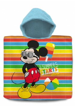 Poncho kąpielowe Mickey 120x60 MK-236P