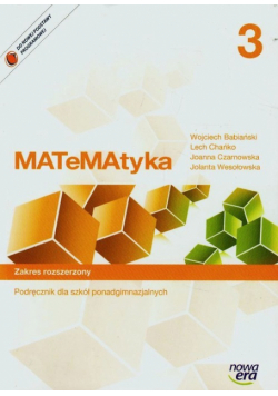 Teraz matura 3 Matematyka Podręcznik Zakres rozszerzony