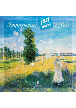 Kalendarz praktyczny 2016 PK 04 Impresjoniści