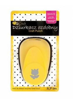 Dziurkacz ozdobny 3,7cm tulipan