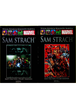 Wielka Kolekcja Komiksów Marvela Tom 88 i 96 Sam Strach Część 1 i 2
