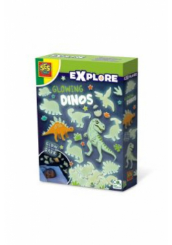 Świecące w ciemności Dinozaury Ses expolre