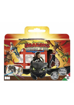 Pieczątki Multiprint Dragons 7 sztuk