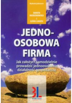 Jednoosobowa firma