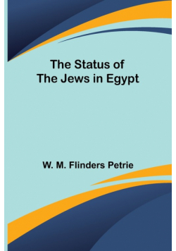 The Status of the Jews in Egypt