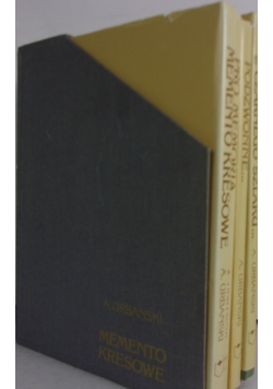 Memento kresowe, 4 książki, Reprint