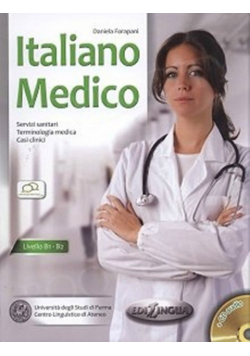 Italiano Medico książka poziom B1-B2 + CD