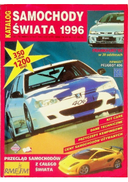 Katalog samochody świata Nr 1 / 96
