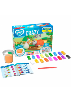Ciastolina lekka TM Lovin Crazy Farm