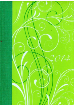 Kalendarz 2014 Glamour zielony