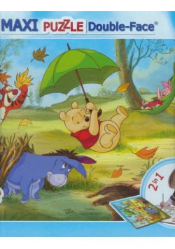 Puzzle dwustronne maxi 2w1 108 Winnie Pooh