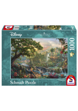 Puzzle 1000 SQ T. Kinkade Księga dżungli 110745