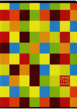 Zeszyt A5 Cross the color w kratkę 60 kartek