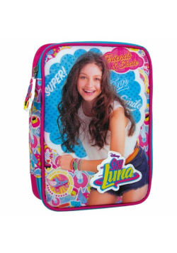 Piórnik jednokomorowy z wyposażeniem Soy Luna