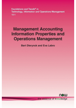 Management Accounting Information Properties and Operations Management