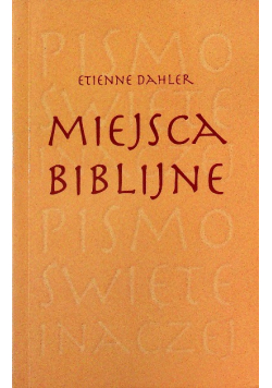 Miejsca Biblijne