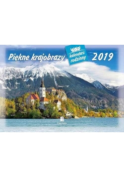 Kalendarz 2019 Rodzinny Piękne krajobrazy WL4