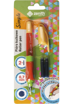 Pióro kulkowe Zenith Simple pomarańczowe