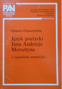 Język poetycki Jana Andrzeja Morsztyna