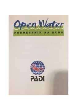 Open Water podręcznik na kurs