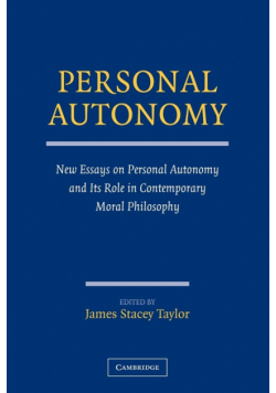 Personal Autonomy