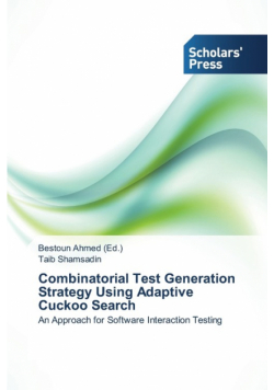Combinatorial Test Generation Strategy Using Adaptive Cuckoo Search