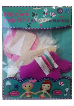 Filcowe robótki Syrenka Marina