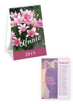 Kalendarz 2019 na biurko Ufność